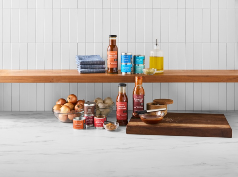 BBQ sauce and seasoning packaging applications.
