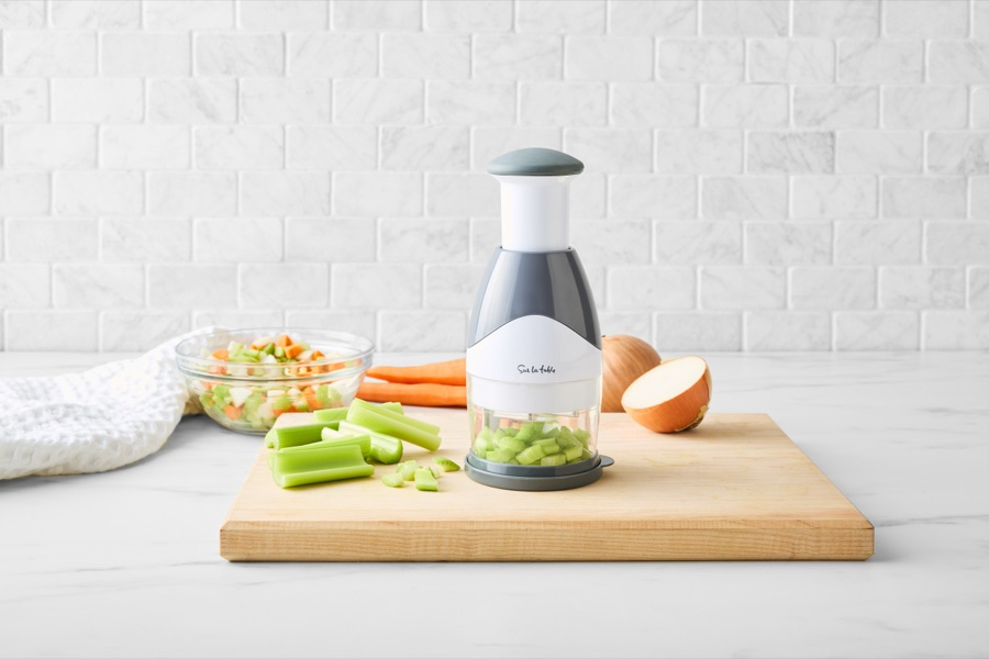 Chopper: product and prepared ingredients.